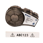 IDEETIBRAM21500595WT M21-500-595-WT Etiqueta de vinil continua blanca de 0.5" x 21' para impresoras M21