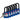 Candado de nylon azul arco de nylon 1.5" (6 piezas) | 123352 | Brady