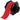 IDEETIBRAB30C2250595RD B30C-2250-595-RD Etiqueta de vinil continua interior/exterior roja de 2.25" x 100' para etiquetadoras i3300