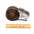 IDEETIBRAM211000427 M21-1000-427 Etiqueta autolaminable blanca de 1" x 14' para impresoras M21
