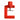 SEGBLOBRA121504 121504 Dispositivo de bloqueo para válvulas de mariposa, rojo