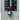 SEGCANBRA123353 123353 Candado de nylon verde arco nylon 1.5", llaves diferentes (6 piezas)