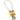 SEGCANBRA146121 146121 Candado de nylon compacto amarillo arco flexible 4.25"