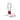 SEGCANBRA146124 146124 Candado de nylon compacto rojo arco flexible 8.50"