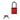 SEGCANBRA99615 99615 Candado de aluminio rojo aluminio 1.5"