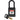 SEGCANBRANYLBLK38PLKD NYL-BLK-38PL-KD Candados de nylon "SafeKey" negro arco de plástico 1.5"