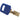 SEGCANBRANYLBLU38STKD NYL-BLU-38ST-KD Candados de nylon "SafeKey" azul arco de acero 1.5"