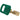 SEGCANBRANYLGRN38STKD NYL-GRN-38ST-KD Candados de nylon "SafeKey" verde arco de acero 1.5"